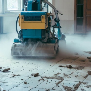 How Does Dustless Tile Removal Work in Mesa, AZ?