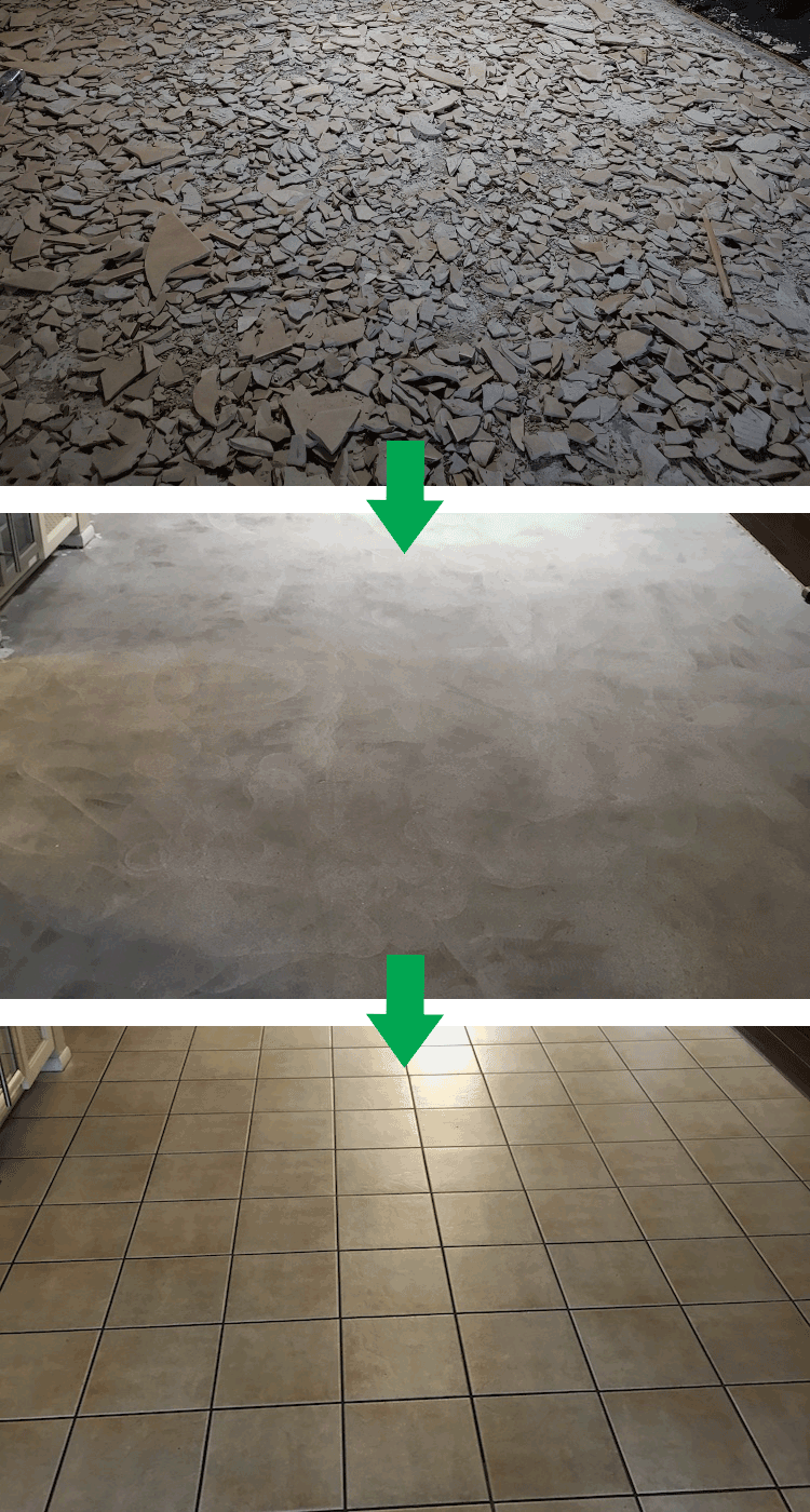 Scottsdale Tile Floor Removal